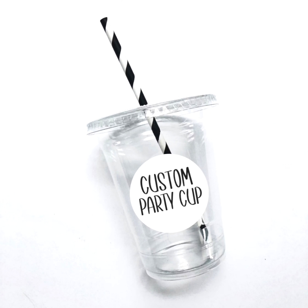Personalized party cups!
